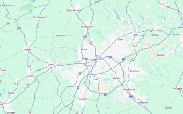 Greenville service area