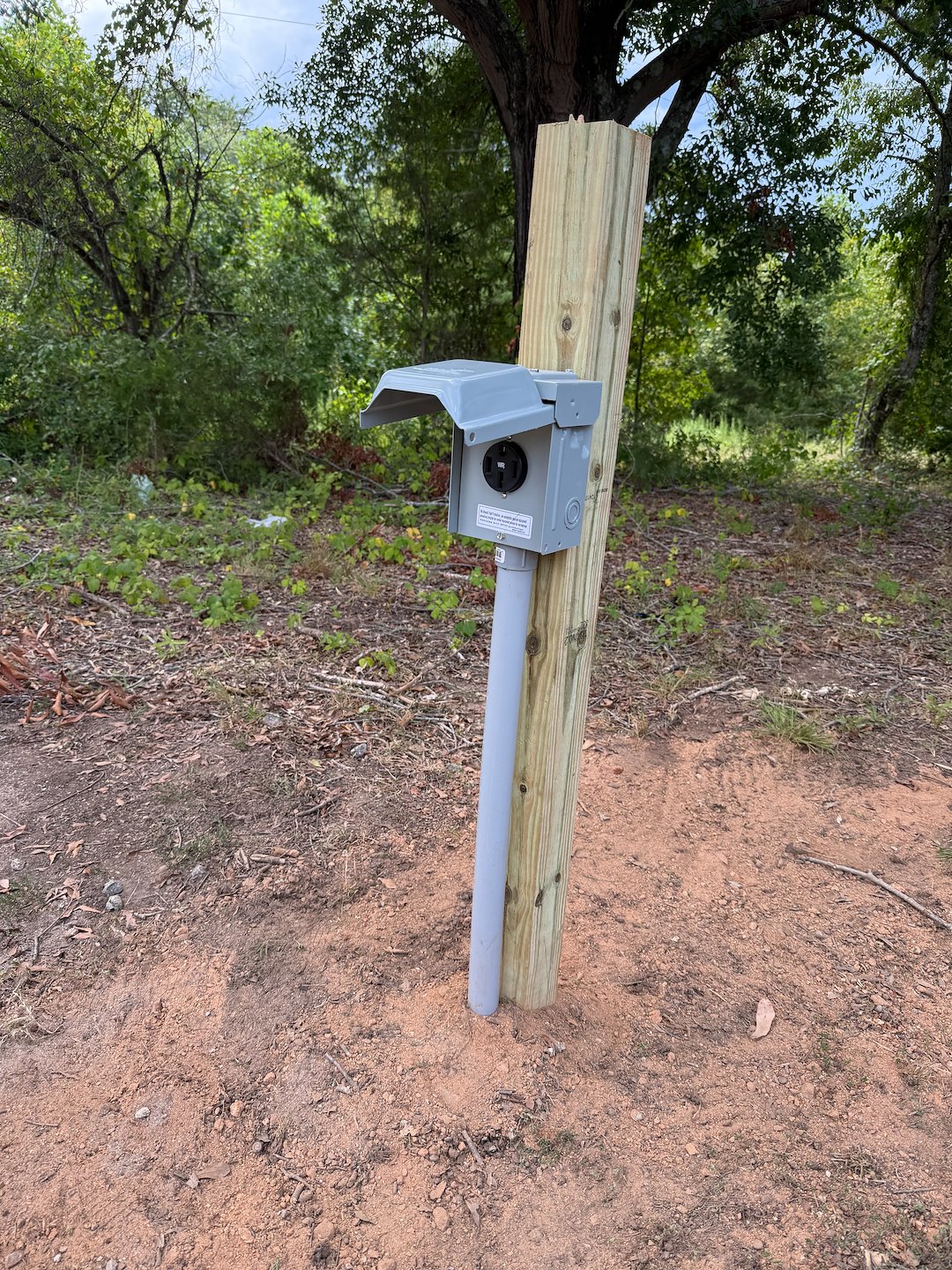 Rudin Electric Installs 50 AMP RV Outlet in Greer, SC Thumbnail